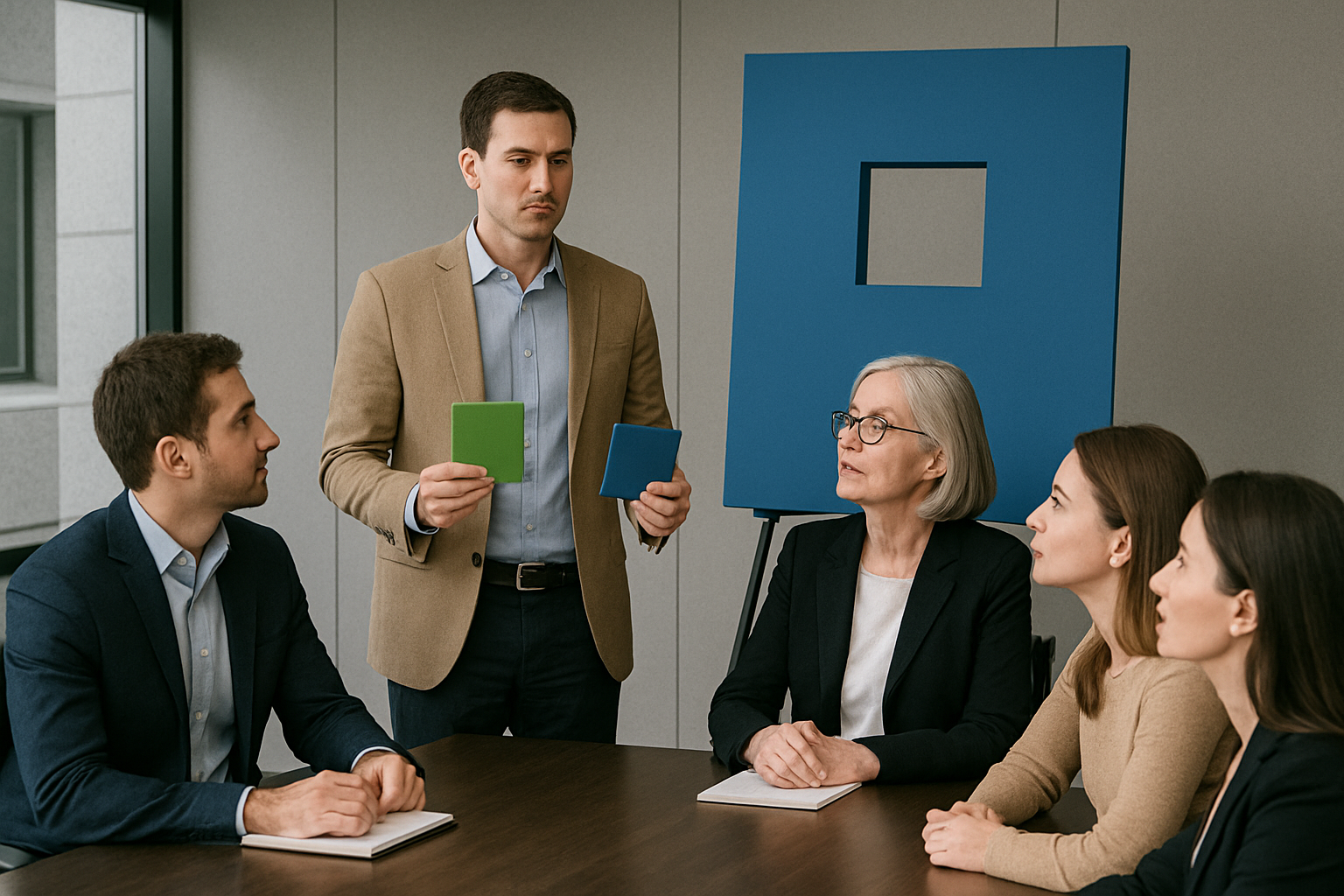 IT department making a technology recommendation influenced by familiarity and what they know.