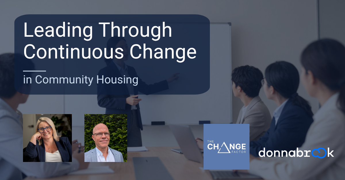 Leading Through Continuous Change in Community Housing webinar